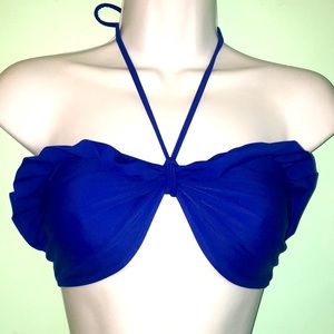 NWOT Hollister Ruffle Bikini Top size Large